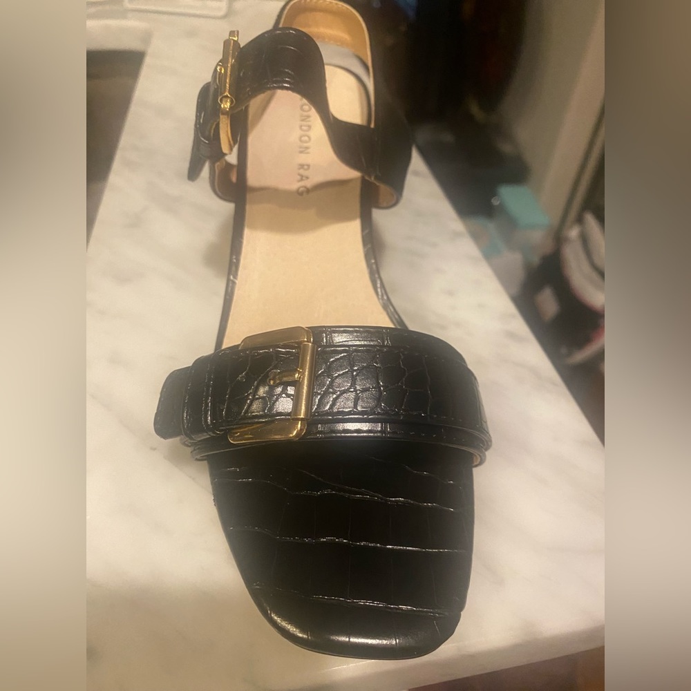 Brand new black London Rag sandals
